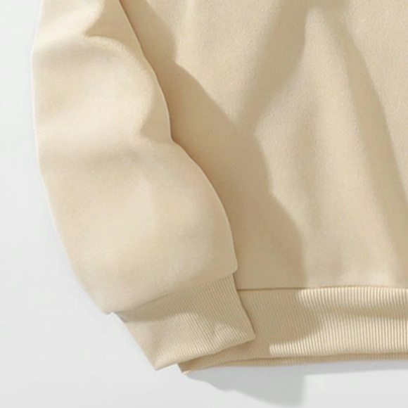 Leopard Heart Print Thermal Lined Sweatshirt - Picture 3 of 6